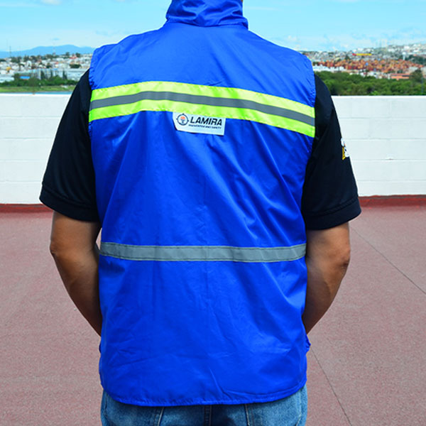 Chaleco Mariner con Reflejante Lamira Azul YLK-250 - 3